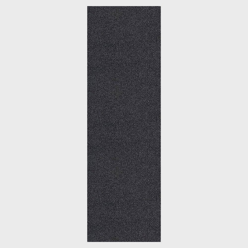PLAYA RUG Heavy Duty Solid Black 31 in. W x 46 ft. L Indoor/Outdoor Runner Rug/Stair Runner 119.6 sq. ft. PLY-O-BLK-31X46
