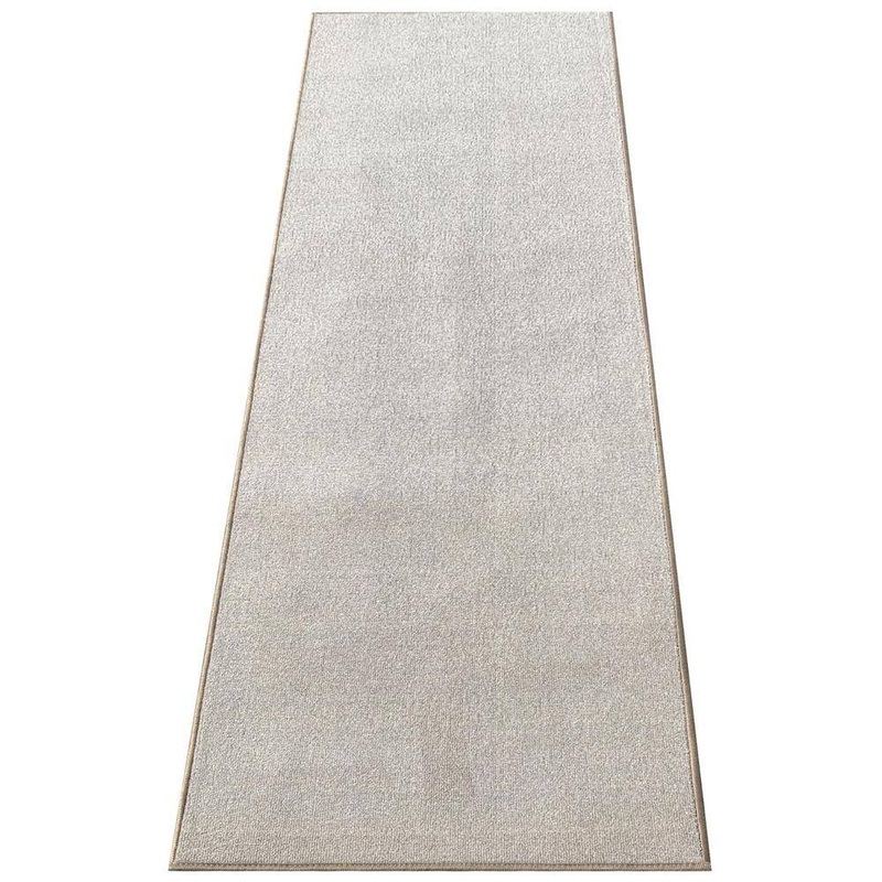 PLAYA RUG Solid Beige 31 in. W x 2 ft. Runner Rug/Stair Runner 5.2 sq. ft. SLD-BEIGE-31