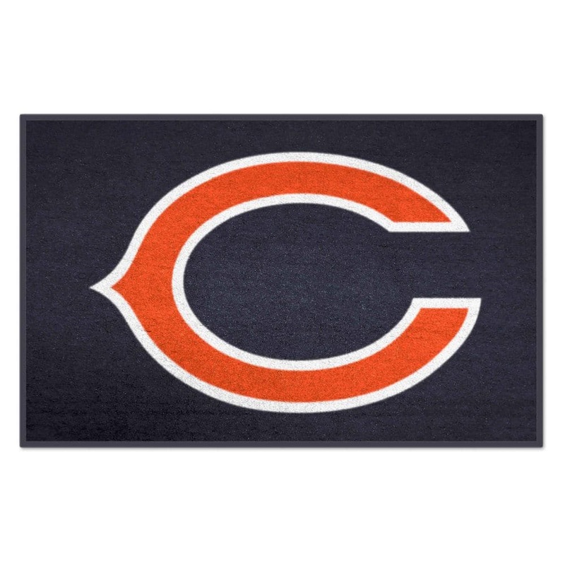 FANMATS Chicago Bears Orange Starter Mat Accent Rug – 19in. x 30in. 39976