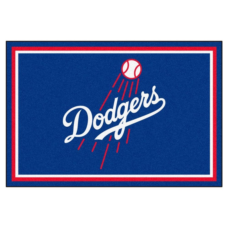 FANMATS Los Angeles Dodgers 5 ft. x 8 ft. Area Rug 7096