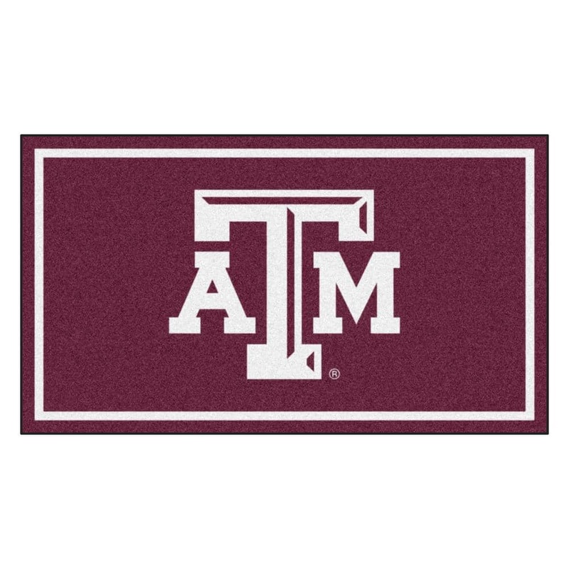 FANMATS NCAA Texas A&M University 3 ft. x 5 ft. Ultra Plush Area Rug 19758