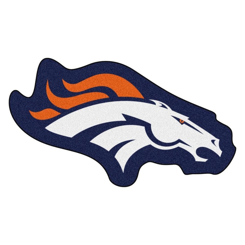FANMATS NFL – Denver Broncos Mascot Mat 36 in. x 20.3 in. Indoor Area Rug 20968