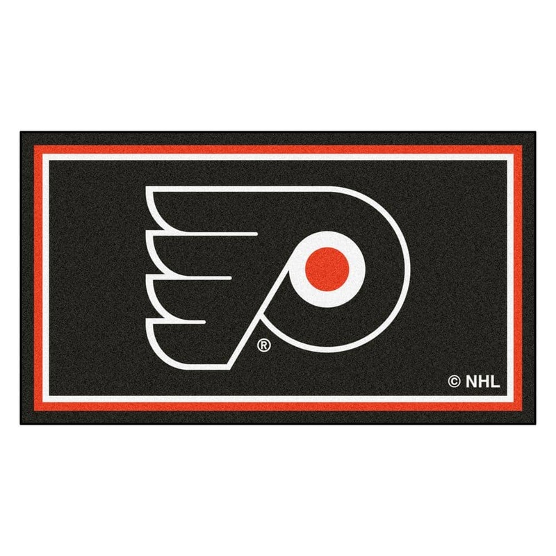 FANMATS NHL – Philadelphia Flyers 3 ft. x 5 ft. Ultra Plush Area Rug 19914