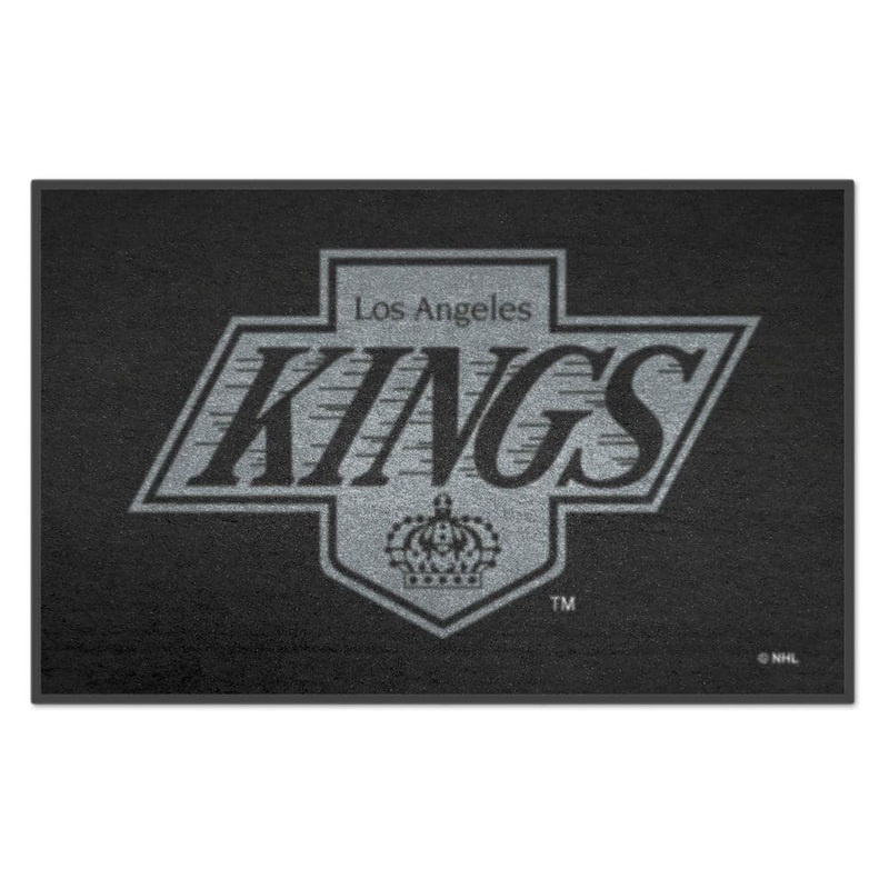 FANMATS NHL Retro Los Angeles Kings Black 2 ft. x 3 ft. Starter Mat Area Rug 35517