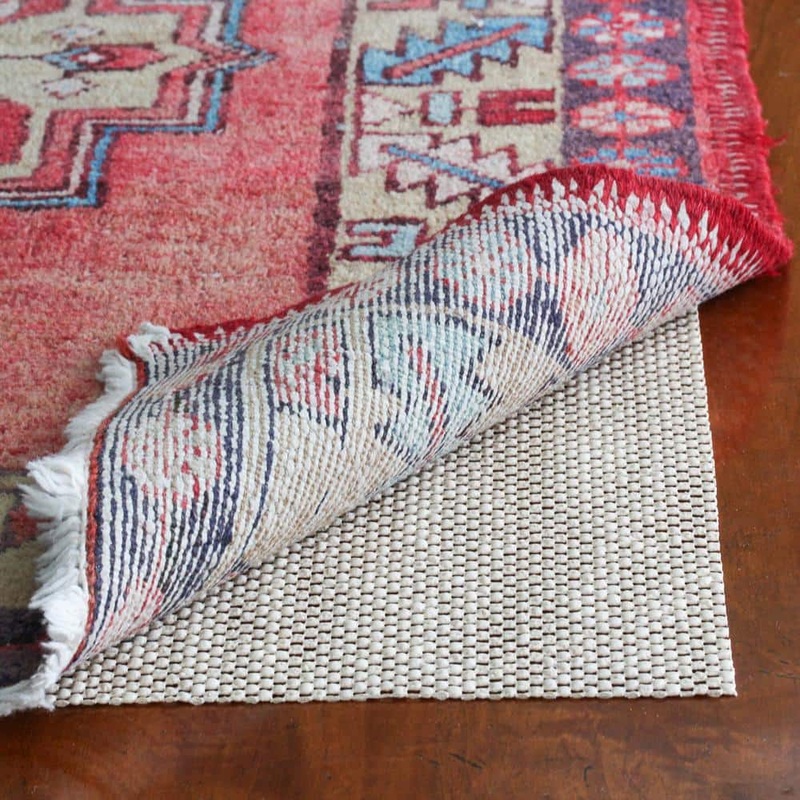 RUGPADUSA Classic Rubber 5 ft. x 8 ft. Non-Slip Hard Surface Natural Rubber 1/8 in. Thick Rug Pad RPCU10-1051