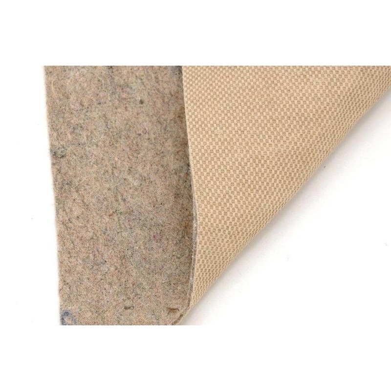 American Slide-Stop All-Surface Thin Profile 4 ft. x 6 ft. Fiber and Rubber Backed Dual Surface Non-Slip Rug Pad HD040406F