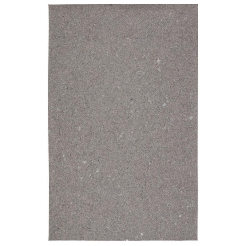 Jaipur Living Plush Premium Gray 2 ft. 6 in. X 12 ft. Runner Rug Pad BRD100092