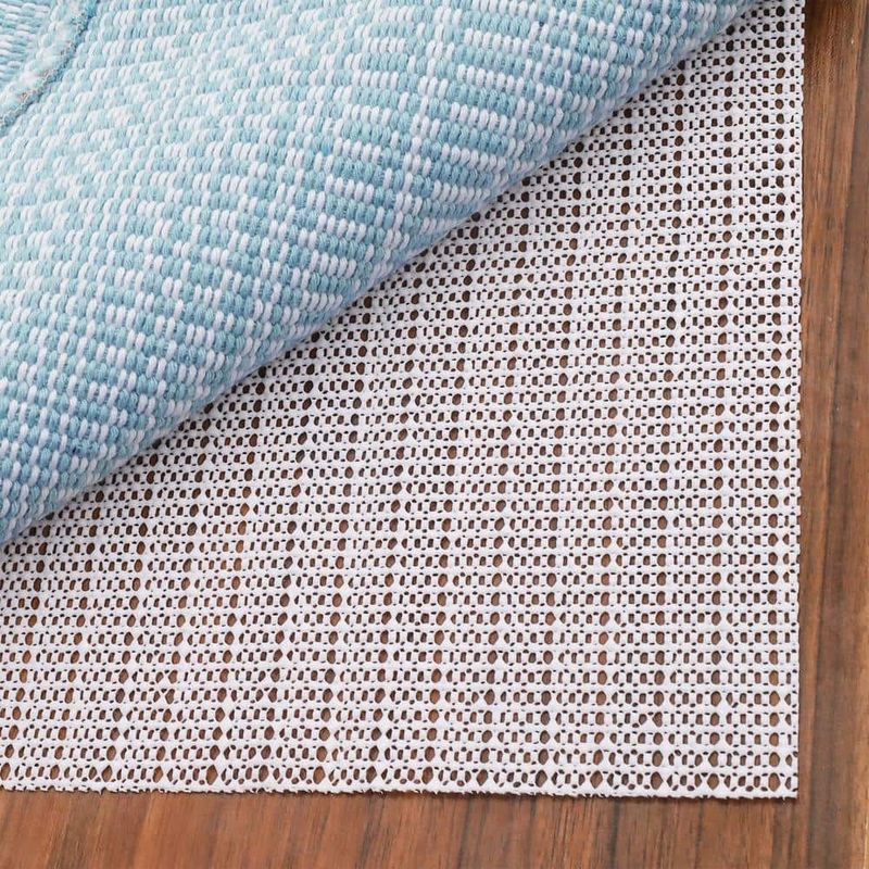 Pro Space White 2 ft. x 3 ft. Rectangle Reticular Non-Slip Grip 0.03 in. Thick Rug Pad SC180GWB