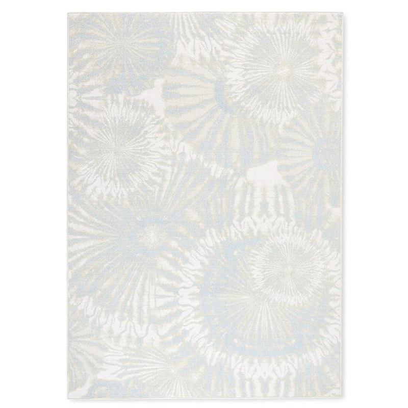 Tommy Bahama Shibori Summer Tie Dye Green/Blue 5 ft. x 7 ft. Indoor Outdoor Area Rug 2-10947-415