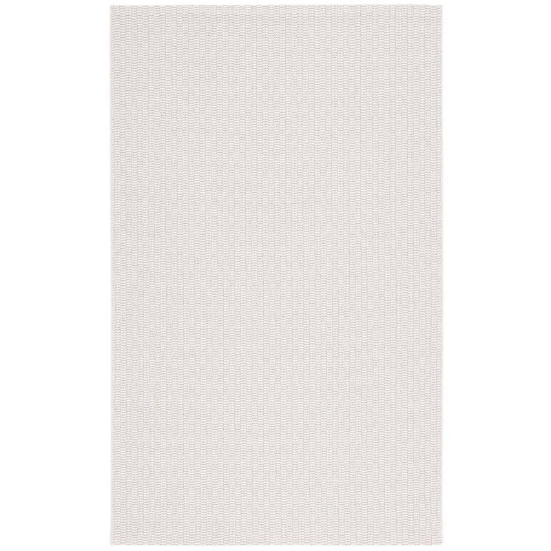SAFAVIEH Sisal All-Weather Ivory 4 ft. x 6 ft. Solid Woven Indoor/Outdoor Area Rug SAW420A-4