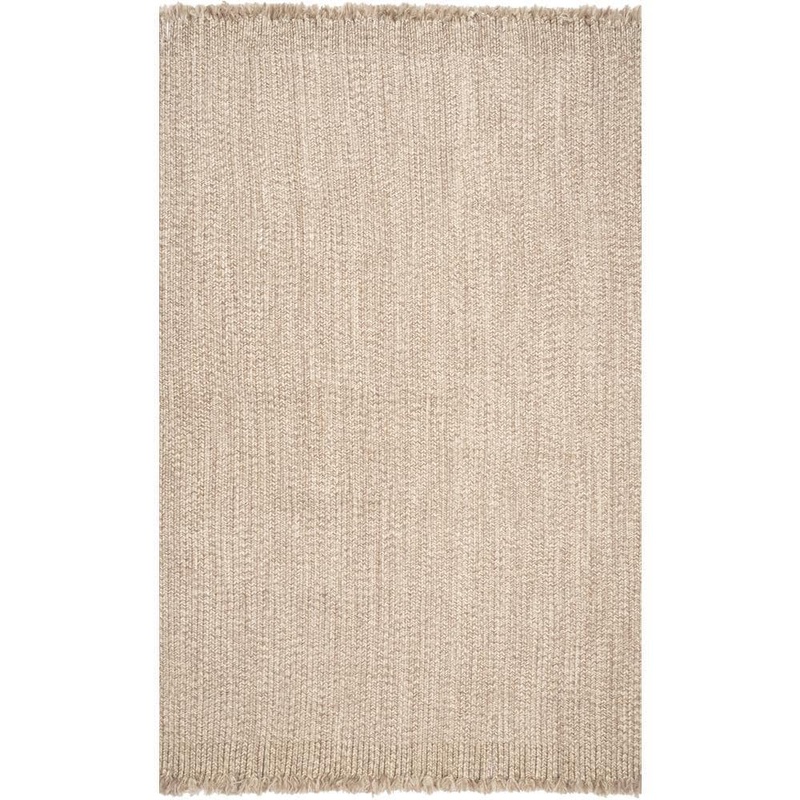 nuLOOM Courtney Braided Tan 4 ft. x 6 ft. Indoor/Outdoor Patio Area Rug HJFV11E-406