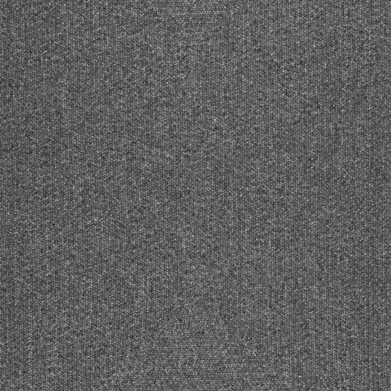 nuLOOM Lefebvre Casual Braided Charcoal 6 ft. Square Indoor/Outdoor Patio Area Rug HJFV01F-S606