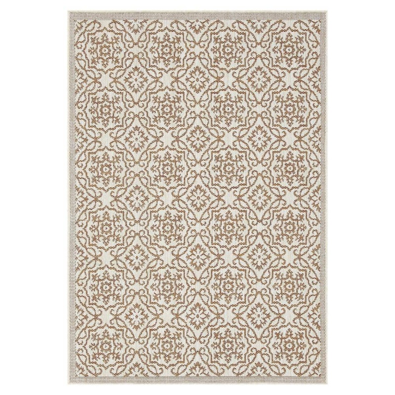 PLAYA RUG Eliza Brick 9 ft. x 12 ft. Indoor/Outdoor Area Rug ELZ-Brick-9X12
