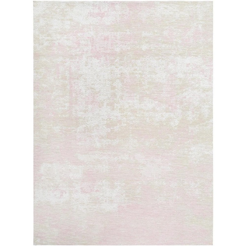 Livabliss Barbados Mauve/Off-White Abstract 5 ft. x 7 ft. Indoor/Outdoor Area Rug BBD2303-527