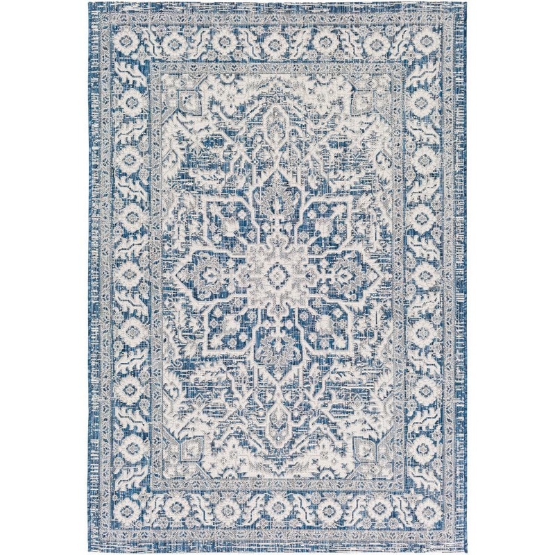 Livabliss Havelock Denim 4 ft. 3 in. x 5 ft. 11 in. Indoor/Outdoor Area Rug S00161039621