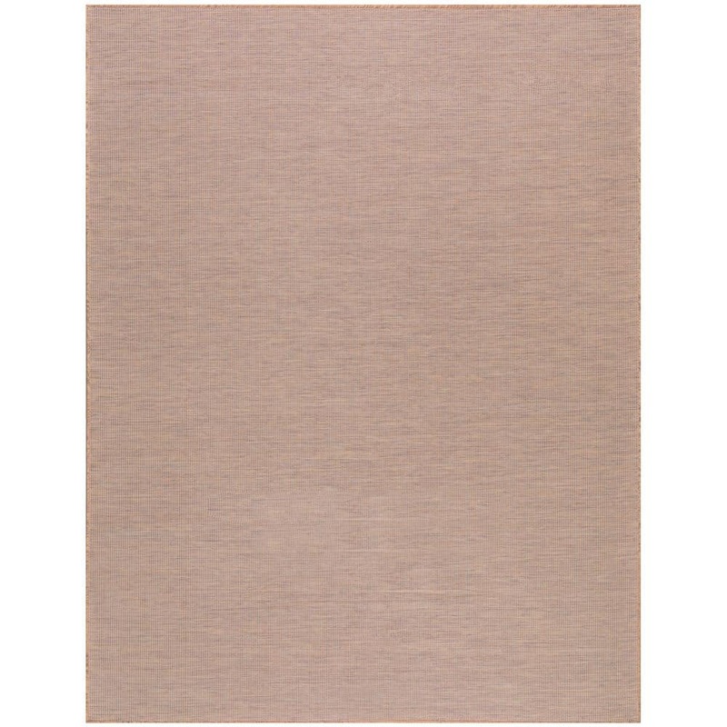 Nourison Positano Jute 8 ft. x 10 ft. Solid Contemporary Indoor/Outdoor Area Rug 902313