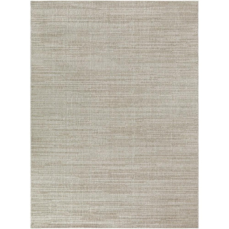 Hampton Bay Woven Rope Cream 8 ft. x 10 ft. Indoor/Outdoor Patio Area Rug 3004176