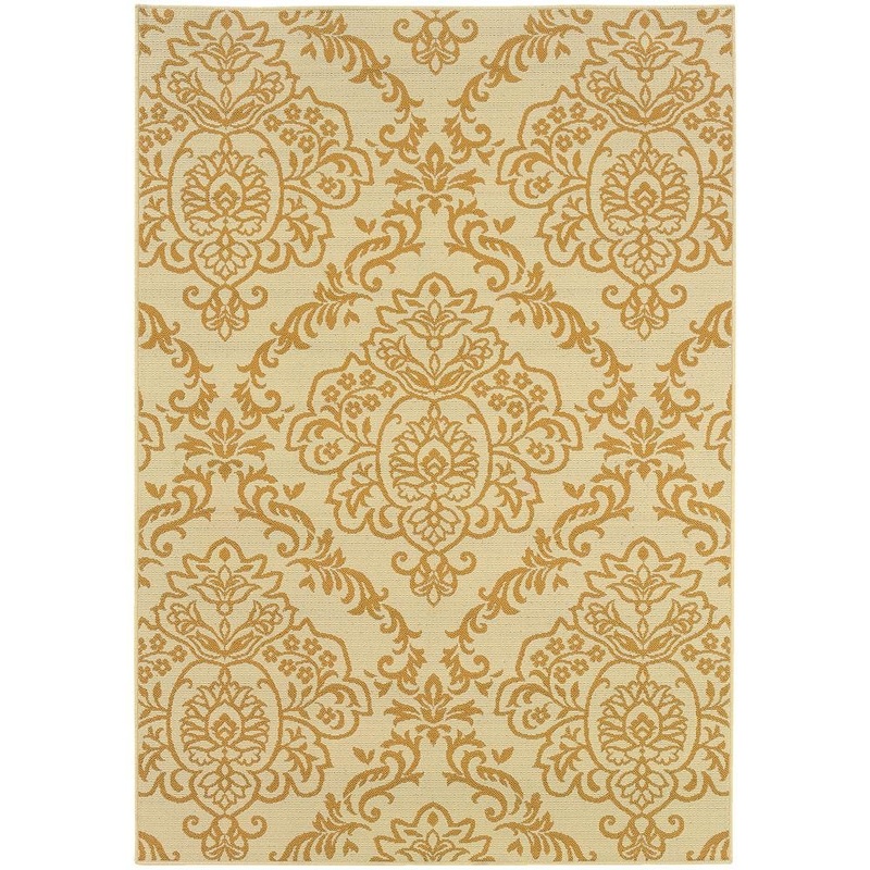 Home Decorators Collection Bimini Cream 9 ft. x 13 ft. Indoor/Outdoor Patio Area Rug 1361260420