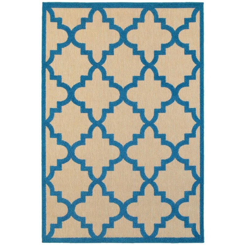 Home Decorators Collection Marina Blue 10 ft. x 13 ft. Outdoor Patio Area Rug 9906260310
