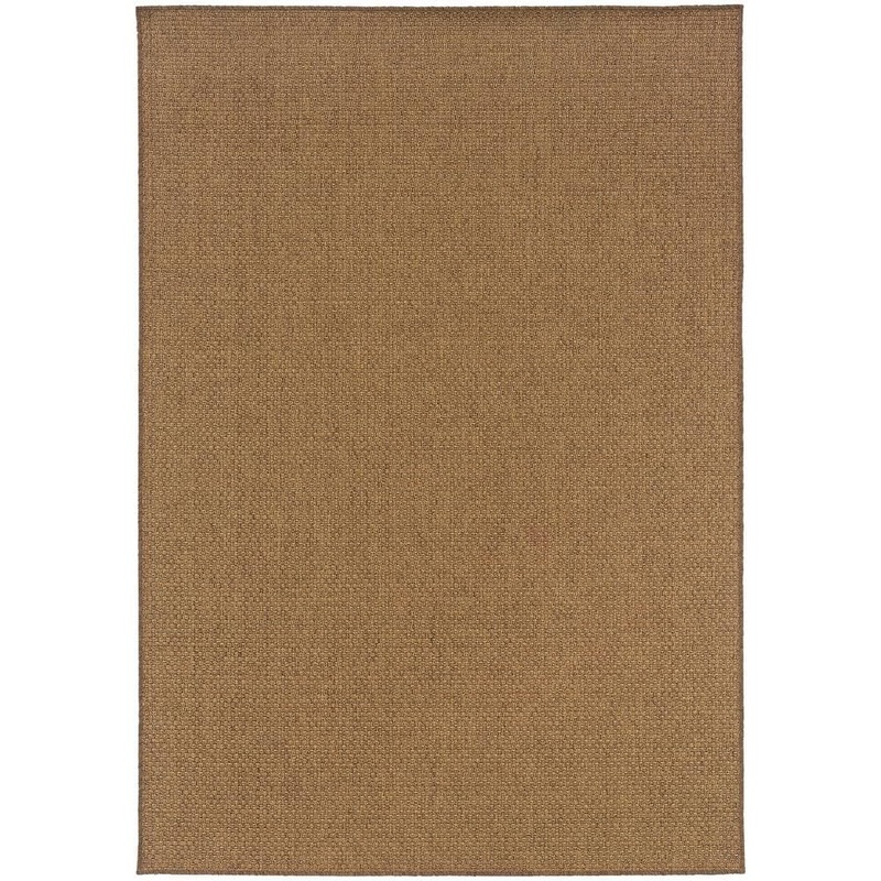 Home Decorators Collection Sanibel Dark Natural 7 ft. x 10 ft. Indoor/Outdoor Patio Area Rug 1692430820