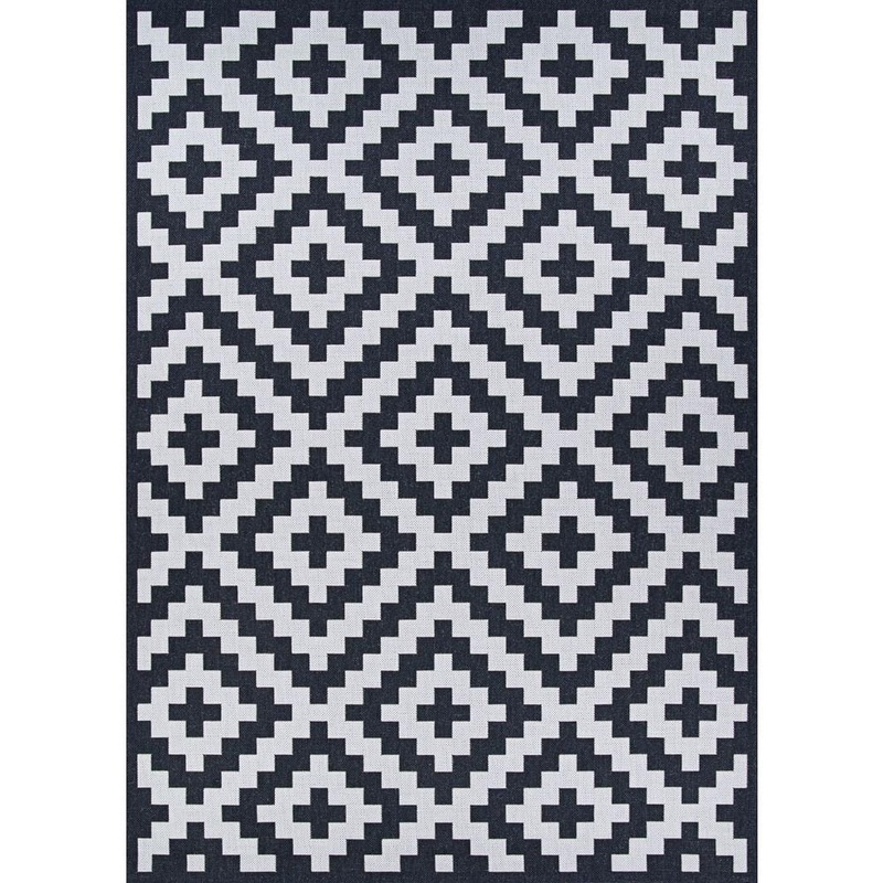 Couristan Afuera Diatomic Halogen 4 ft. x 6 ft. Indoor/Outdoor Area Rug 84089008311057T