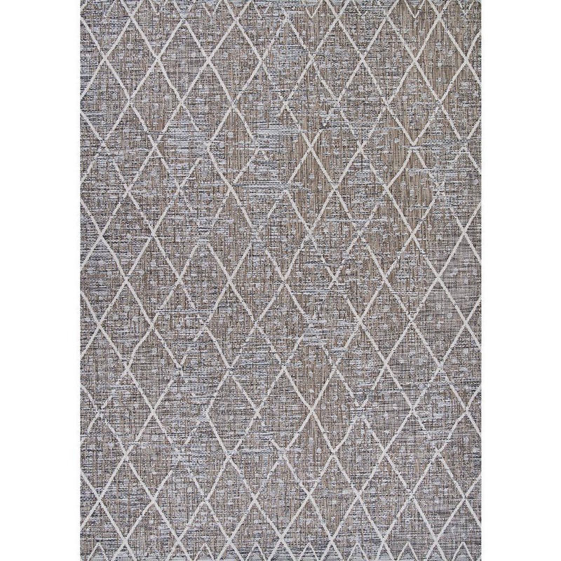 Couristan Charm Thicket Twig Brown 2 ft. x 4 ft. Indoor/Outdoor Area Rug 26630125022043T