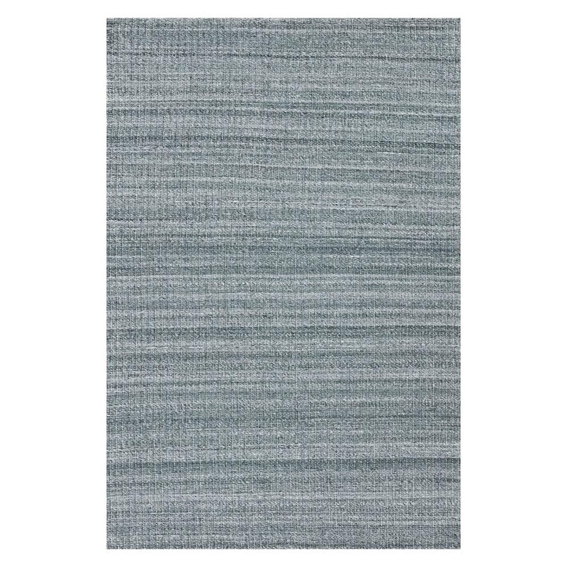 Amer Rugs Lineage Metallic Gray 4 ft. x 6 ft. Woven Heathered Polyester Rectangle Outdoor Area Rug ATN30406