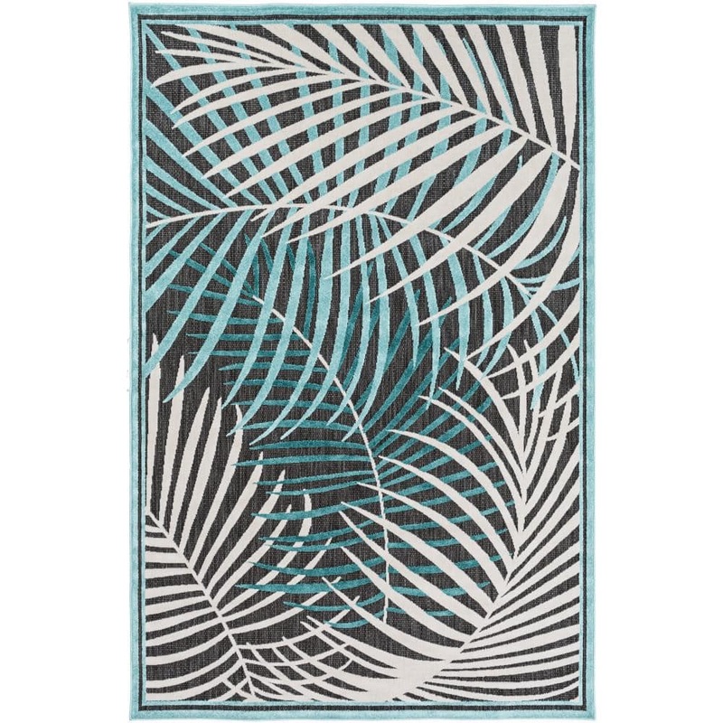 Artistic Weavers Guaral Teal 5 ft. x 8 ft. Indoor/Outdoor Area Rug S00151084401