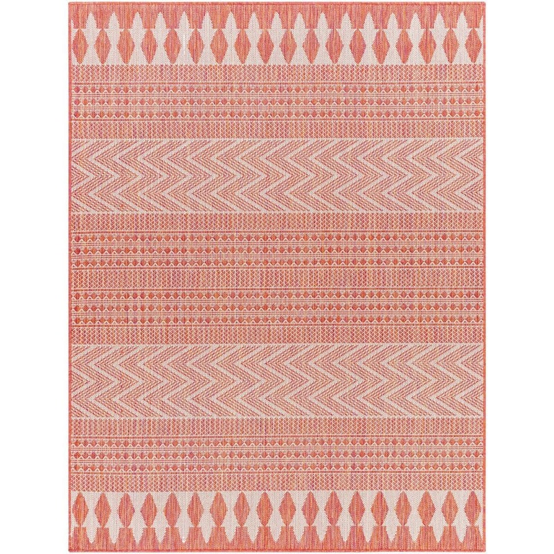 Artistic Weavers Long Beach Taupe/Brown Tribal 7 ft. x 9 ft. Indoor Outdoor Area Rug LBH2323-679
