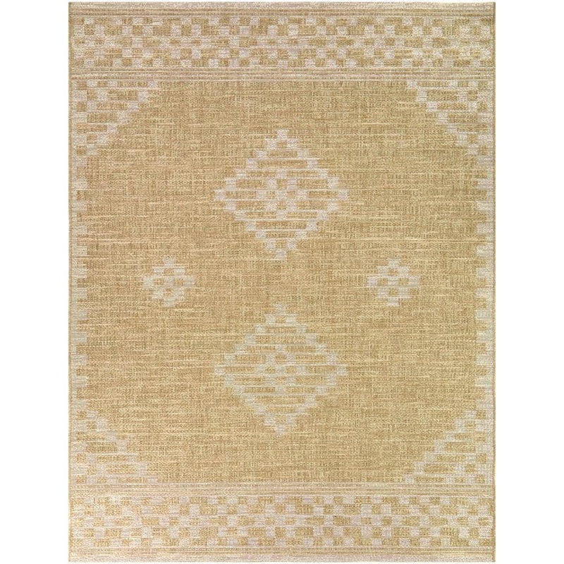 BALTA Antony Taupe 8 ft. x 10 ft. Geometric Indoor/Outdoor Area Rug 3126963