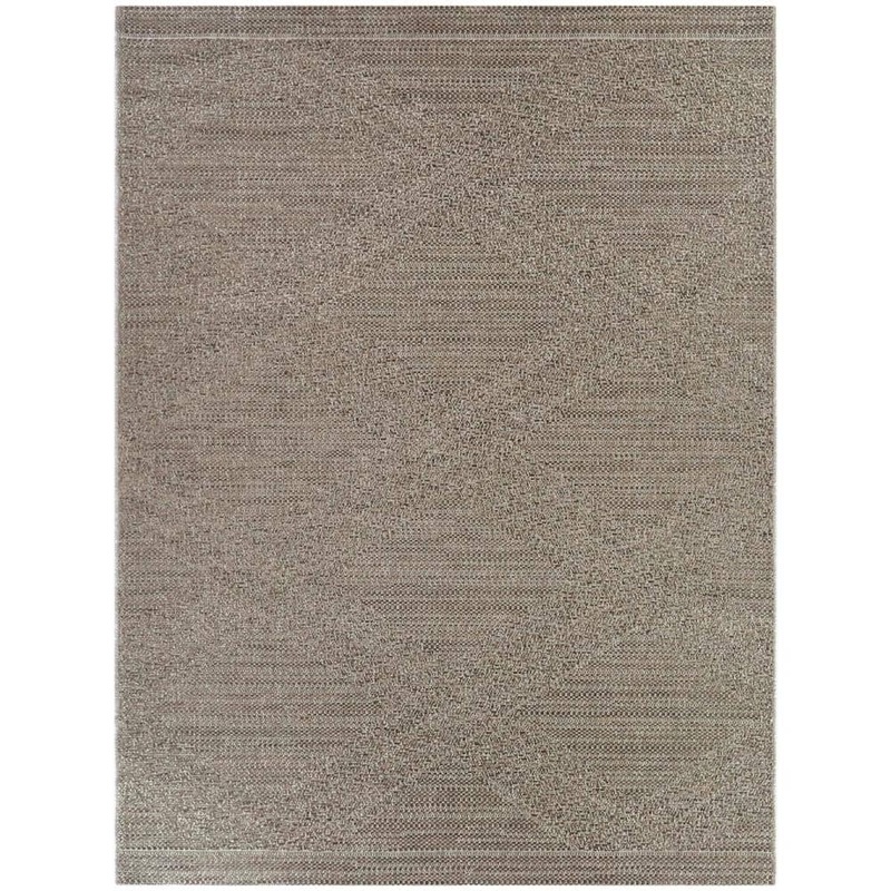 BALTA Chapin Taupe 7 ft. 10 in. x 10 ft. Textured Indoor/Outdoor Area Rug 3116400