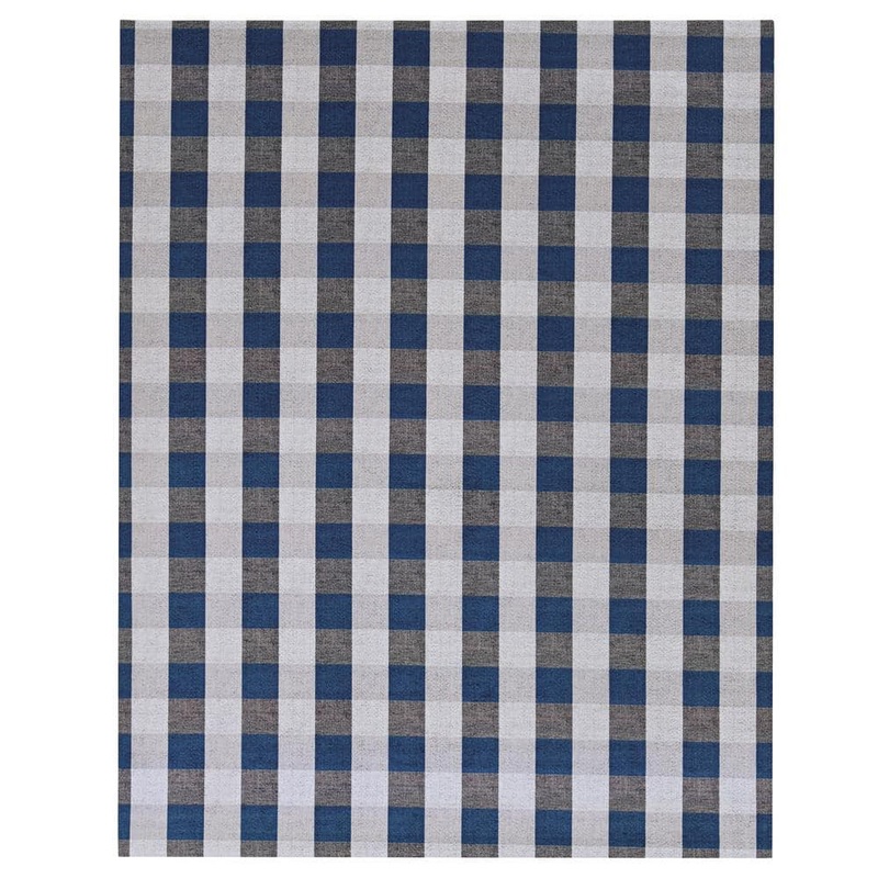 Checked Blue/White 6×8 Area Rug – TPR 7PRRQ09PJ1M