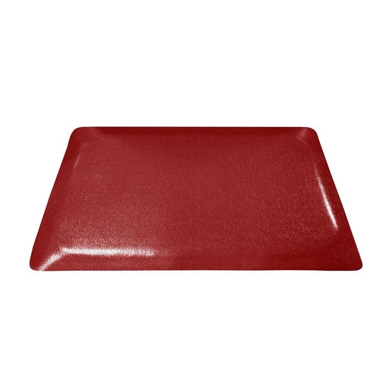 Rhino Anti-Fatigue Mats Rhino Hide Double Sponge Red 24 in. x 36 in. Anti-Fatigue Mat RHK2436SNRSDS