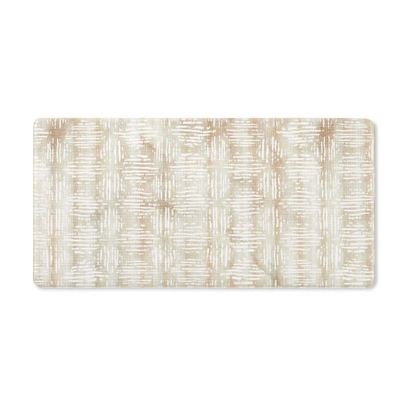 TOWN&COUNTRY LIVING Basic Comfort Plus Boho Geo Beige 18 in. x 39 in. Anti Fatigue Mat 1-25519-150