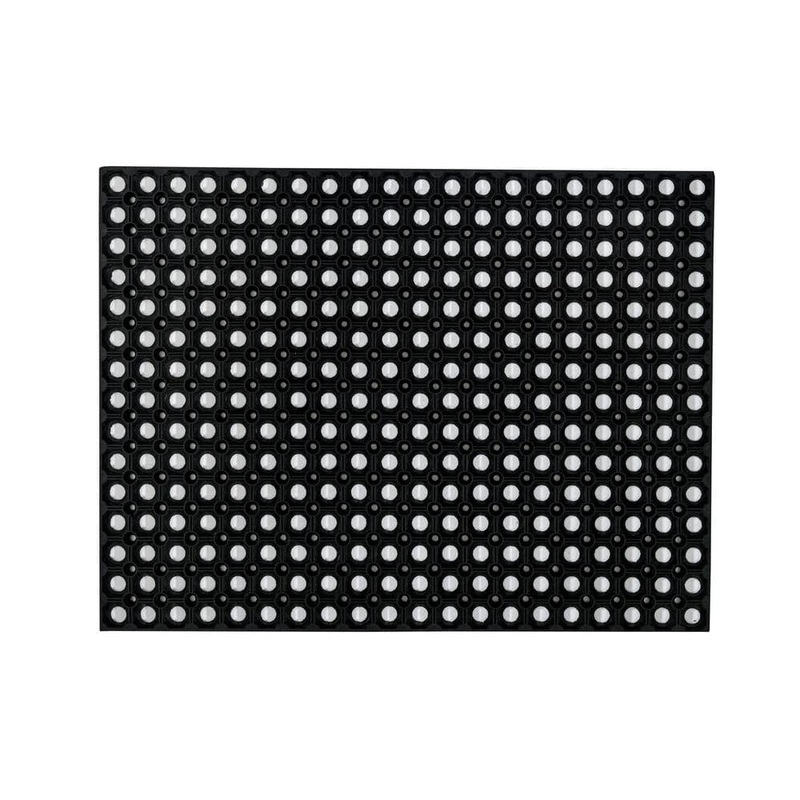 Floortex Doortex Octomat All Seasons Black Outdoor Entrance Mat – 40 in. x 60 in. NREMFLRU0102