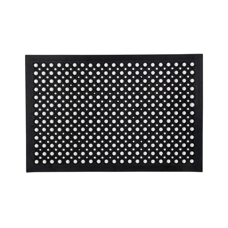 Floortex Doortex Open-Top Black Anti-Fatigue Mat – 40 in. x 60 in. NREMFLRU0106