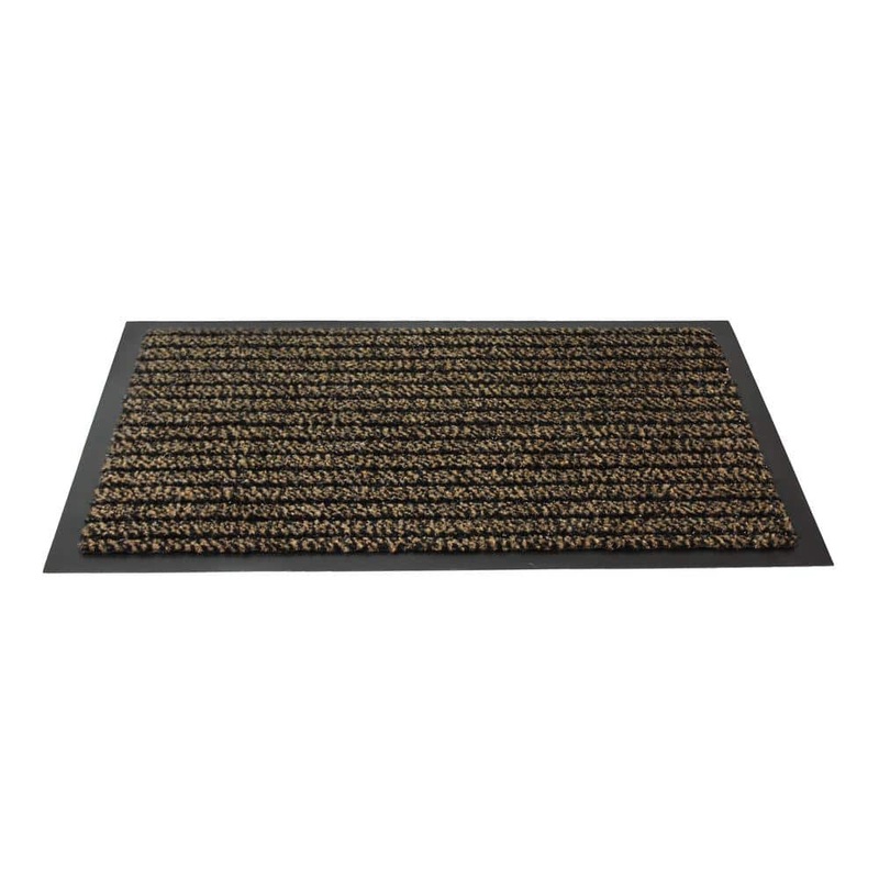 Floortex Doortex Ultimat Brown 24 in. x 32 in. Rectangular Indoor Door Mat FR43248ULTBR