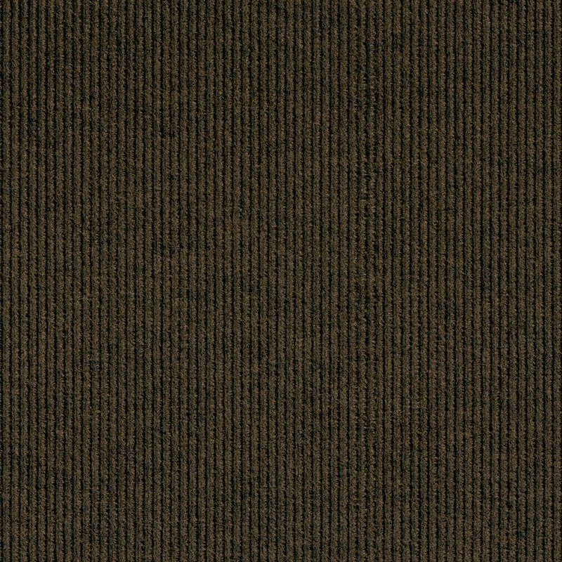 Foss Wide Wale – Rib – Mahogany Indoor/Outdoor 18 x 18 in. Peel and Stick Modular Carpet Tile Square (22.5 sq. ft.) 7GMWD59010PK