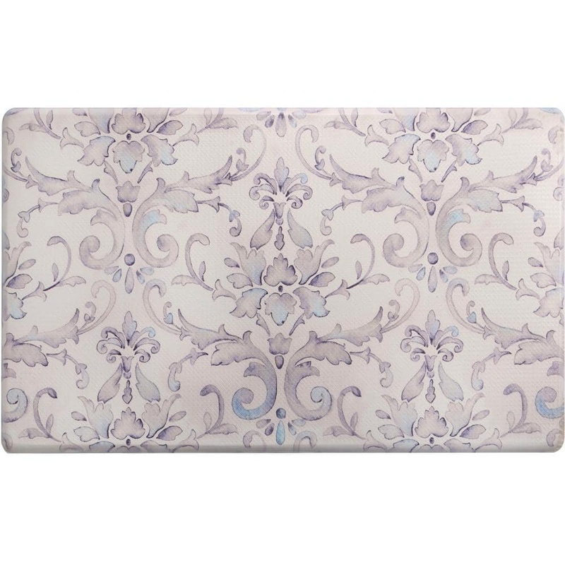 Home Dynamix Cozy Living Watercolor Damask Cream 17.5