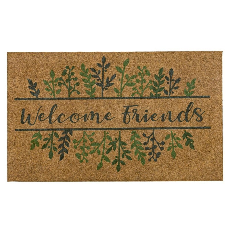 Mohawk Home Grow With Friends Green 18 in. x 30 in. Indoor/ Outdoor Door Mat 947316