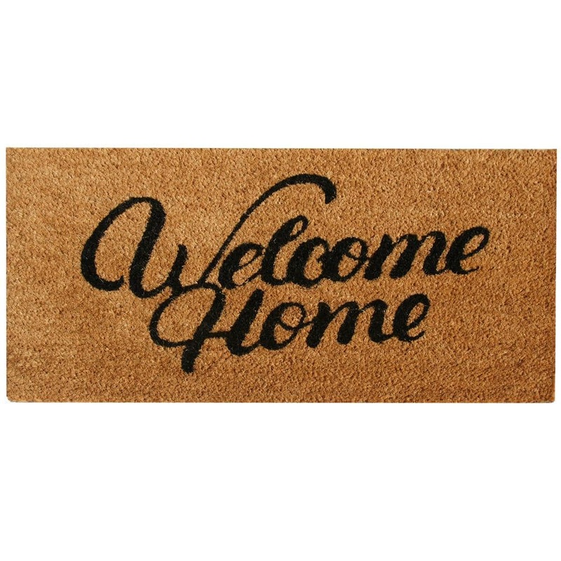 Rubber-Cal Greetings from Your Humble Abode 18 in. X 30 in. Welcome Home Doormat 10-111-015