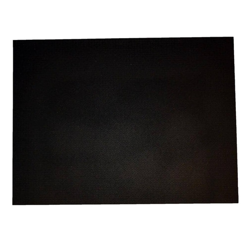 Technoflex Secure Step Black 36 in. x 48 in. Recycled Rubber Entrance Mat S03648-RHD