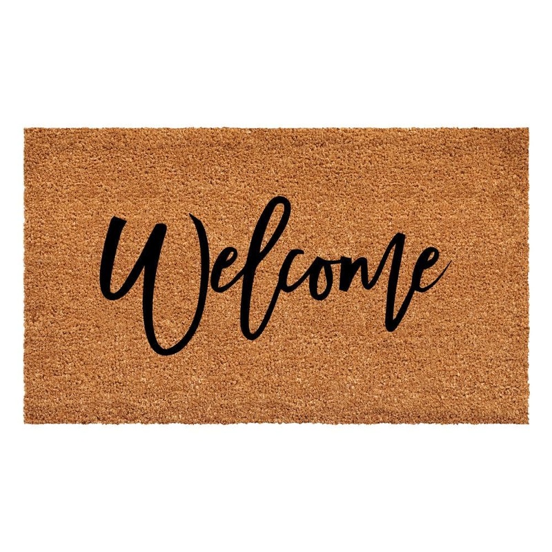 Calloway Mills Cursive Welcome Doormat, 17