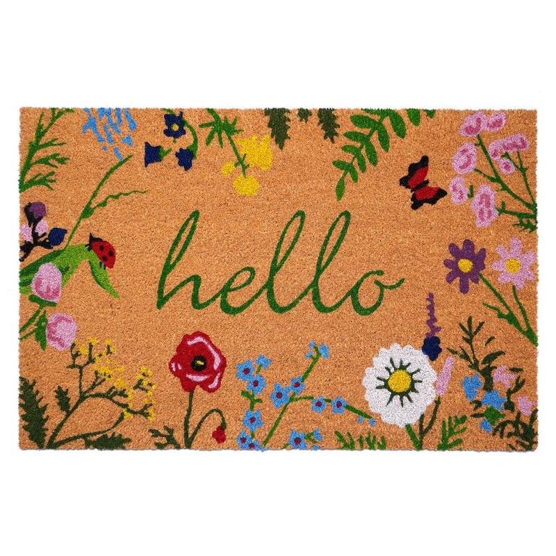 Calloway Mills Floral Hello Doormat 24 x 36 105992436