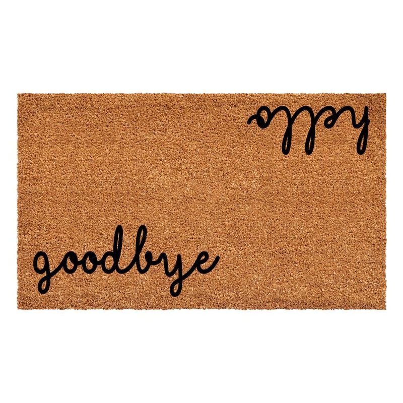 Calloway Mills Hello Goodbye Doormat, 36