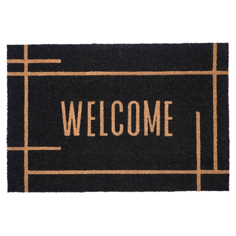 Calloway Mills Modern Black Welcome Doormat 3