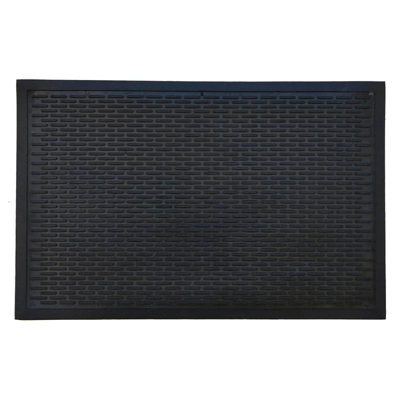 Calloway Mills Rubber Ridge Scraper Doormat 22