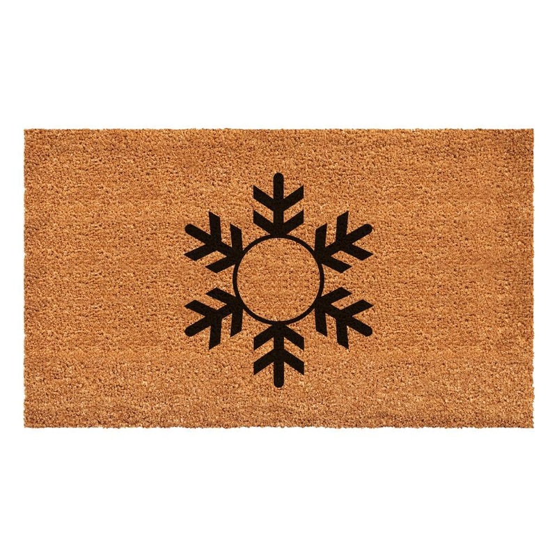 Calloway Mills Snowflake Multi-Colored 24 in. x 48 in. Indoor or Outdoor Doormat 108792448NP