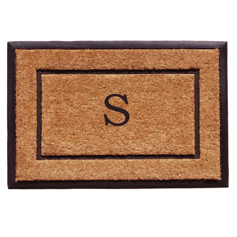Calloway Mills The General 24 in. x 36 in. Monogram S Door Mat 101632436S