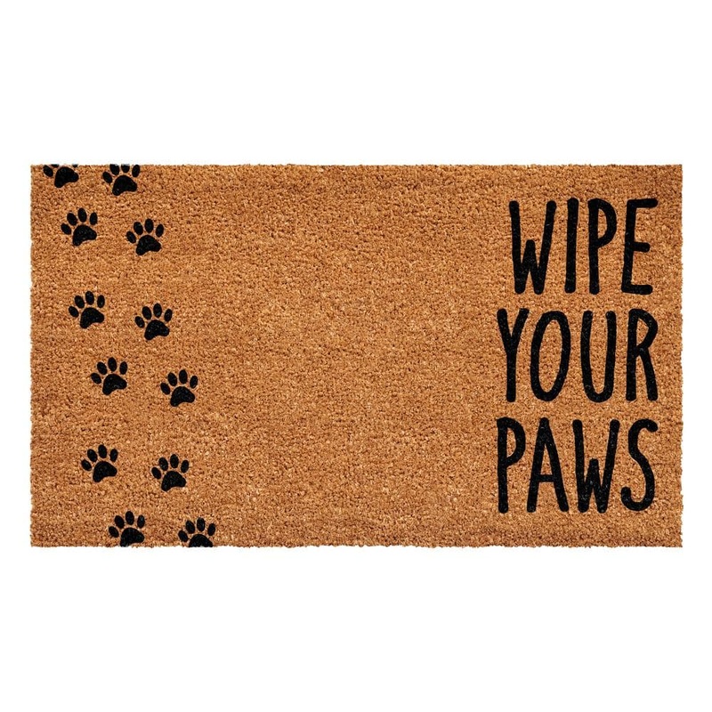 Calloway Mills Vertical Wipe Your Paws 36 in. x 72 in. Door Mat 109833672